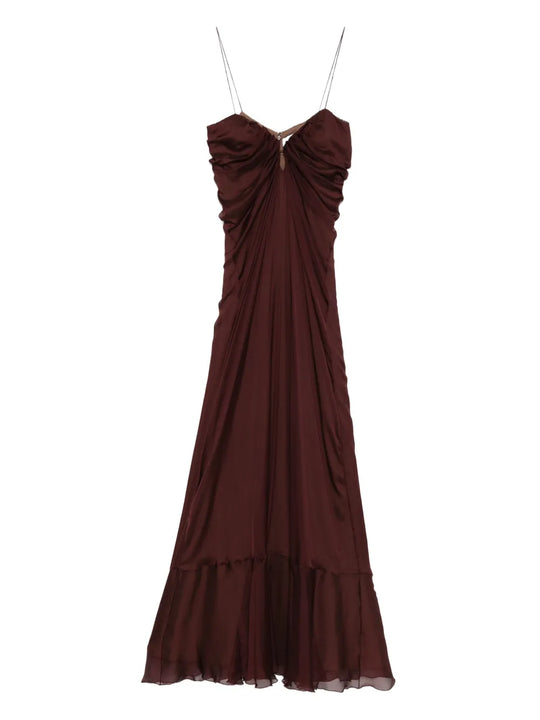 Long Dress With Ruffles