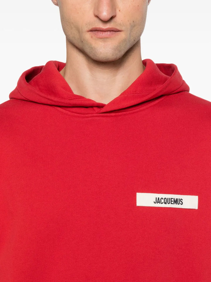 Jacquemus SWEATSHIRT - Red | 350370fc65b8d953d416400900a911a46f422e0f