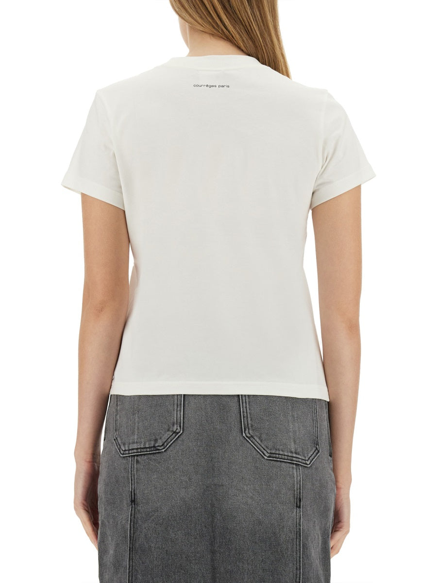 Courrèges T shirts - White | Wanan Luxury