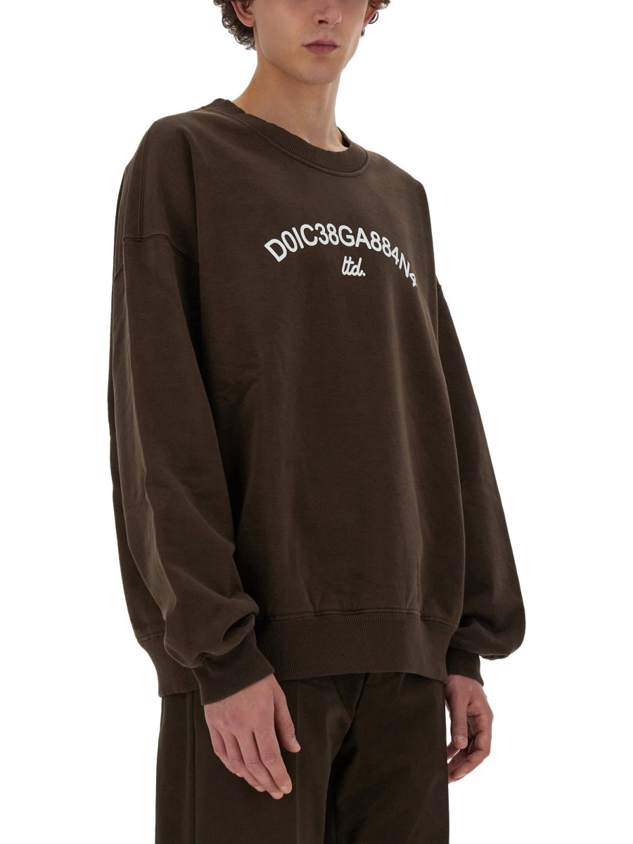 Dolce & Gabbana Sweatshirts - Brown | Wanan Luxury