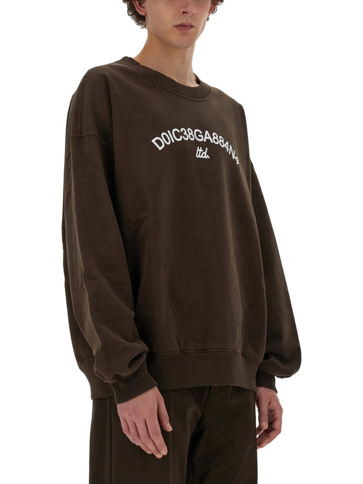 Dolce & Gabbana Sweatshirts - Brown | Wanan Luxury