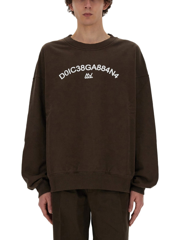 Dolce & Gabbana Sweatshirts - Brown | Wanan Luxury
