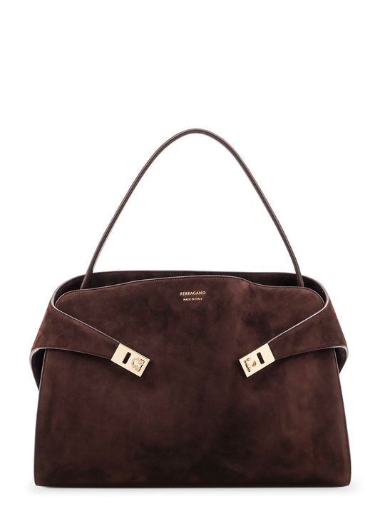 Hug Suede Handbag
