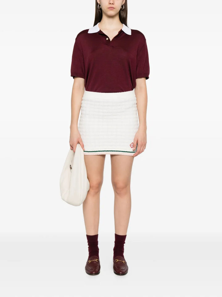 Casablanca SKIRT - White | a0e6677ce140013c6d4b634cb94373600504adb5