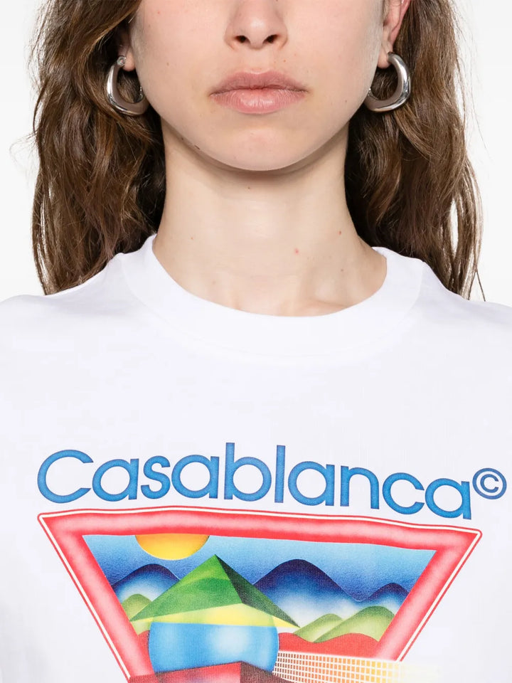 Casablanca TSHIRT - White | 00b3c205177d84060105e465eecd6b197e9f6bc8