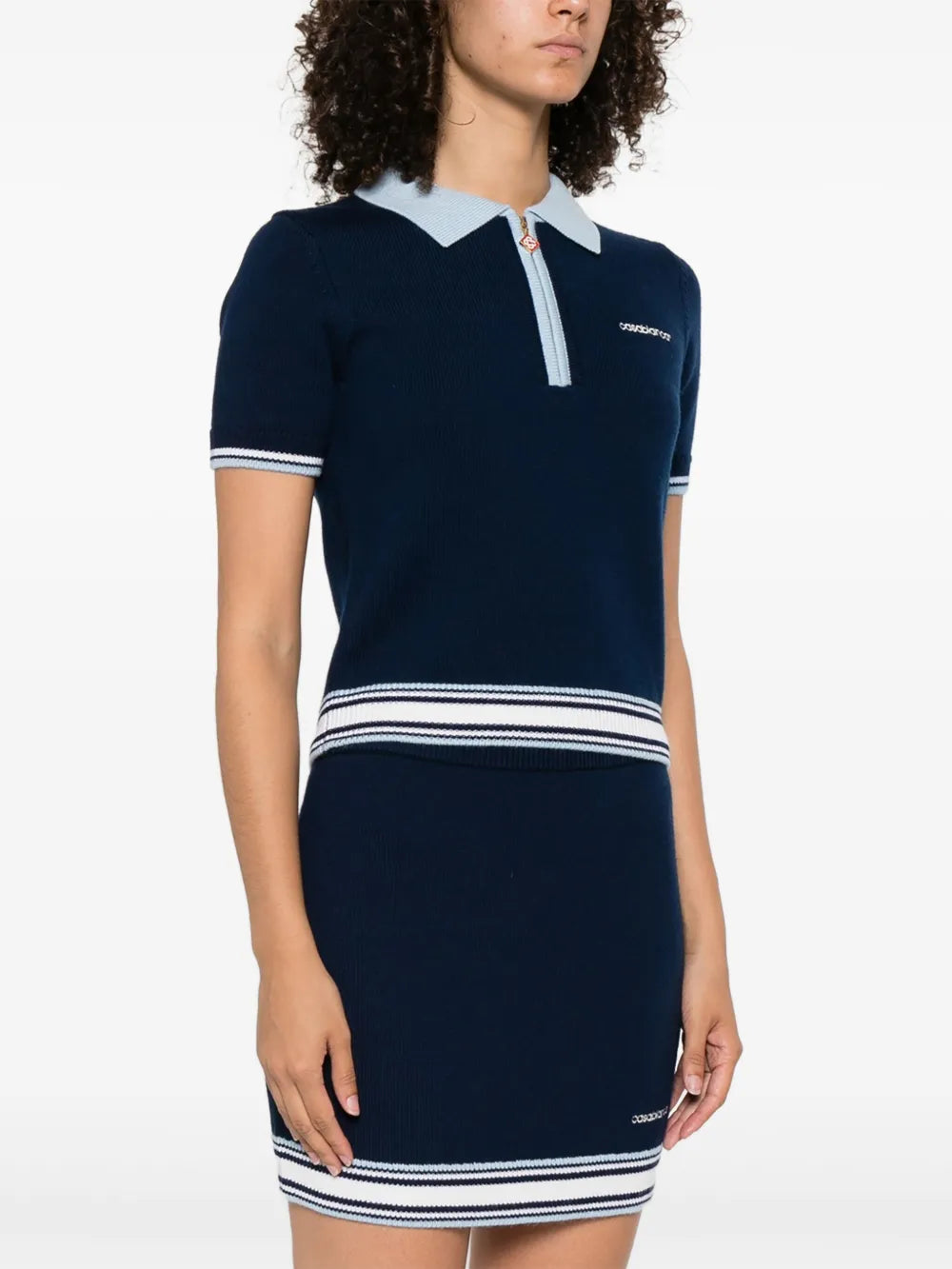 Casablanca POLO - Blue | f9096f893fc3098a1a0e1ec5de9a42588aed87f1