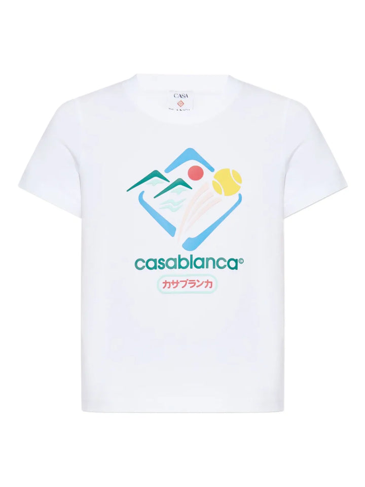 Casablanca TSHIRT - White | 00fb1d631deebad0f22ccf70b44054419c7a5738