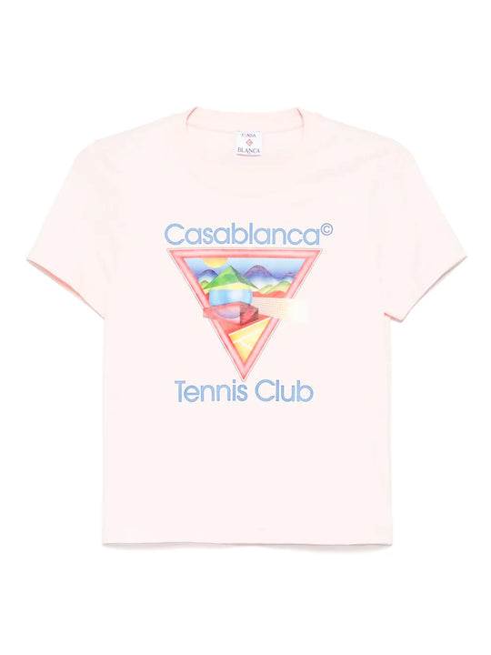Tennis Club T-Shirt With Graphic Print