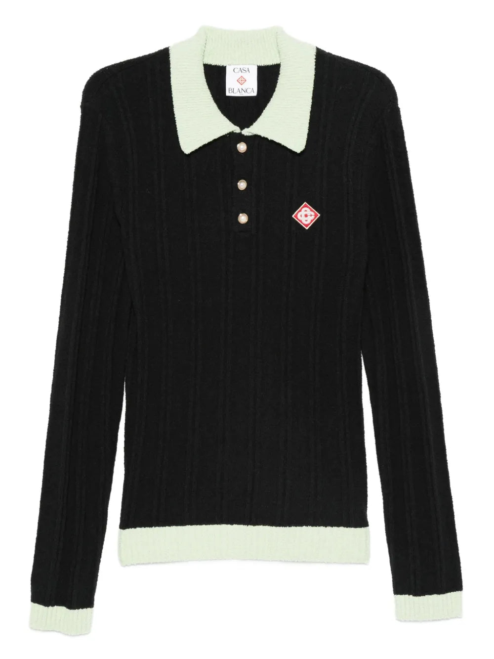 Casablanca POLO - Black | c17ca112cd2fb99c5cb2d0e4aad338f9859ee96a