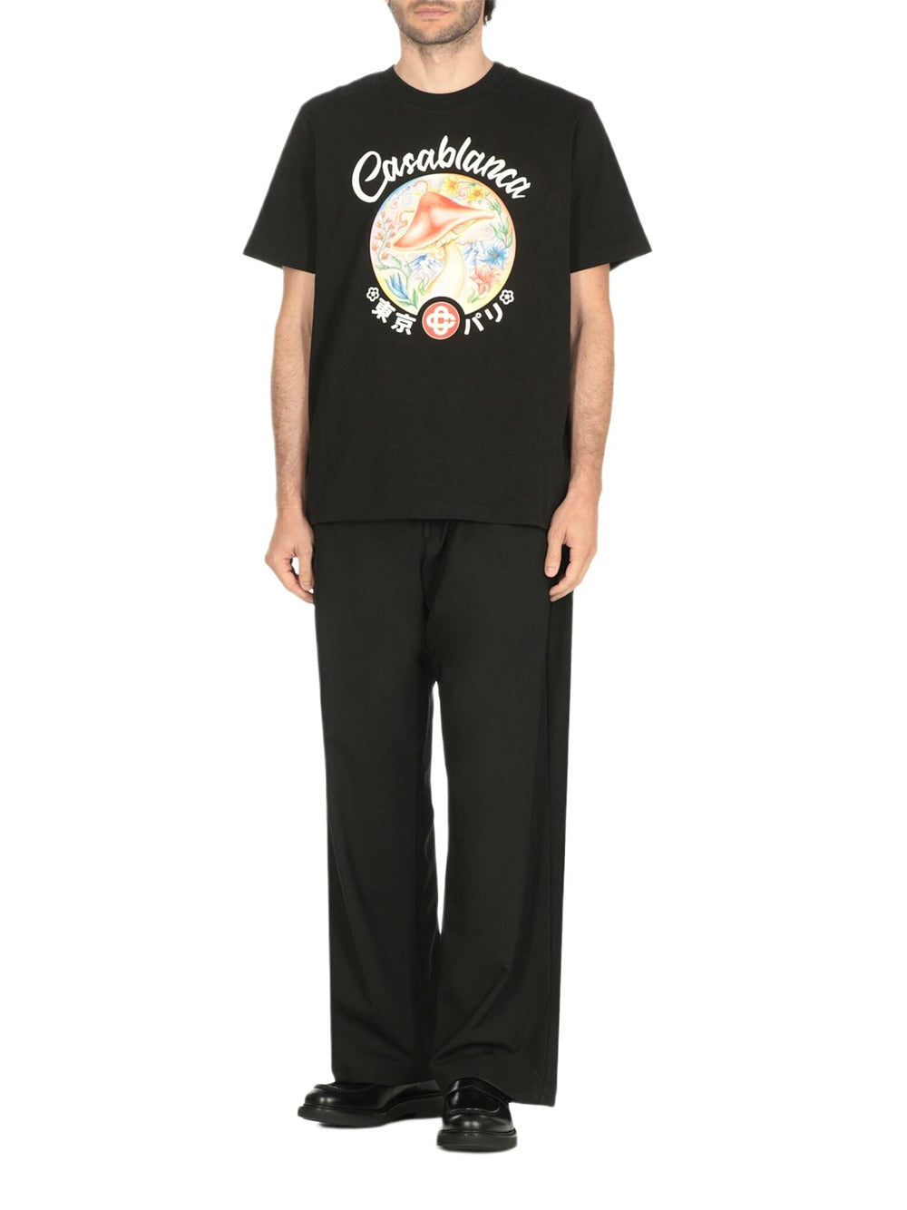 Casablanca TSHIRT - Black | ba1118ab1c2ec4f00f410bffed4bc5d577dd7f57