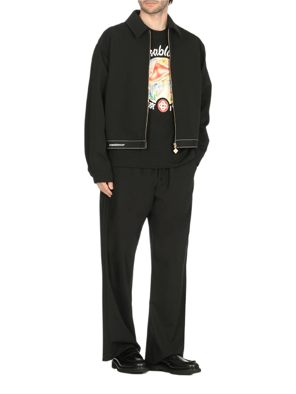 Casablanca TSHIRT - Black | 7a583ac30bee4f27bec8af40e55882712441f84a