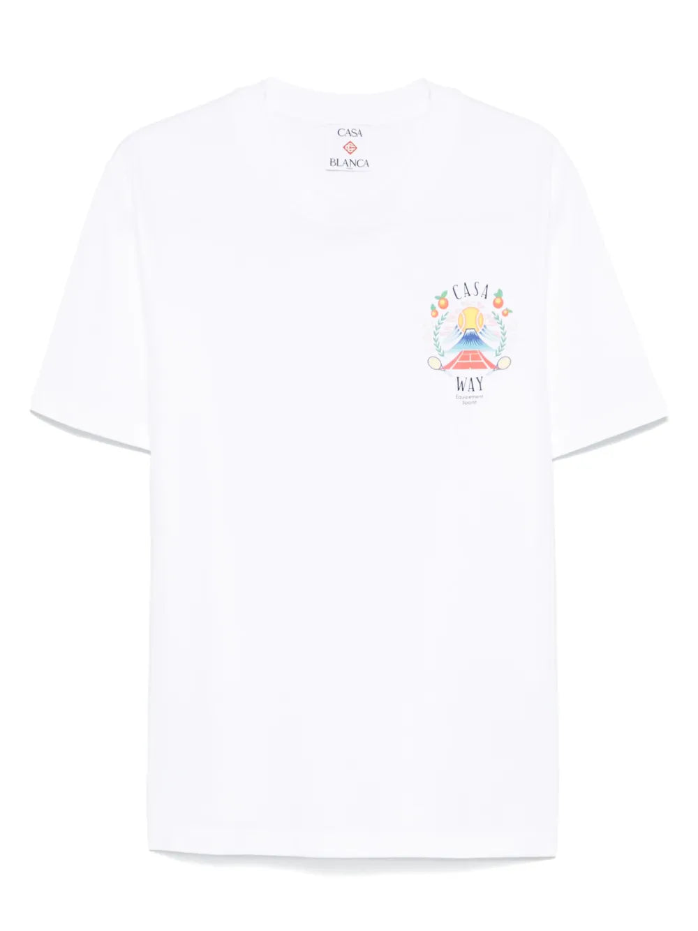 Casablanca TSHIRT - White | e9ee66fcfea0bcd29d01fcfaa0709b78ca42db61