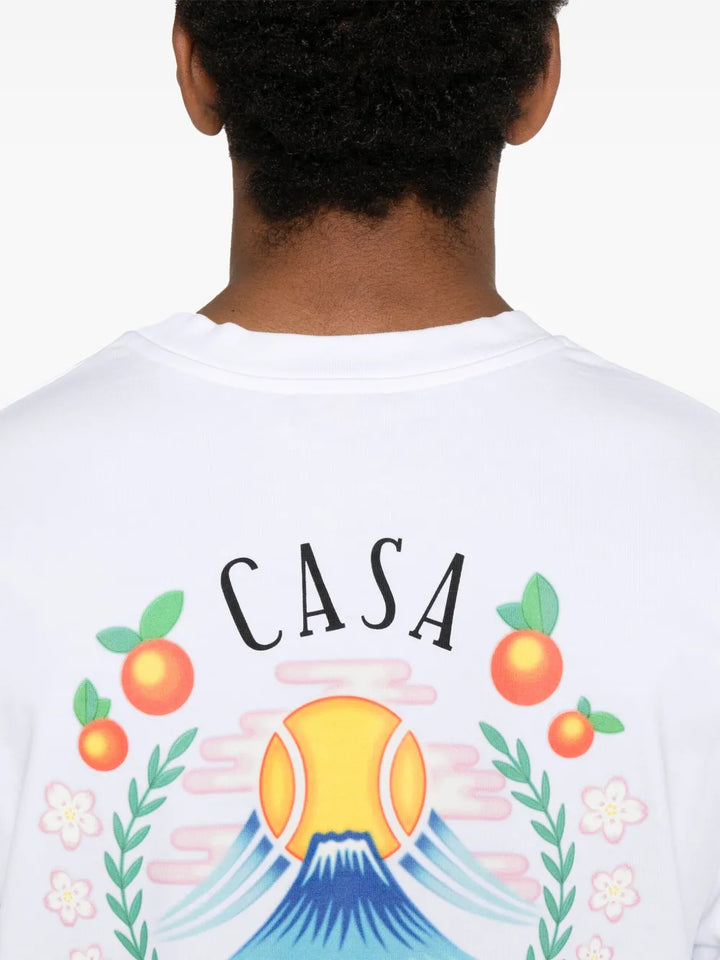 Casablanca TSHIRT - White | 0c2ee6a6134bca467bc9924e4e70e0d72d6aa77e