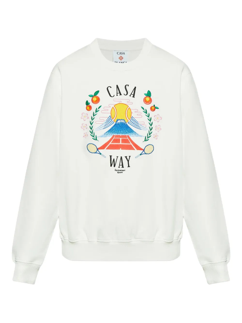 Casablanca SWEATSHIRT - White | 9561b422facecf89e45c4925afb4a486bf7877aa