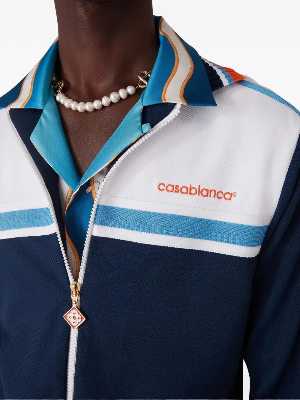 Casablanca JACKET - Blue | 879ff27037a61c5210f09b9aca93482a9a5a3315