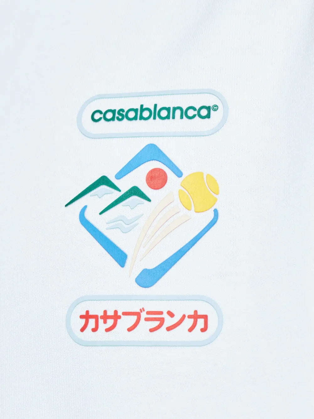 Casablanca TSHIRT - White | b7a47c19f3e2bc4d0c9329ab1f215e31fd9c1b37