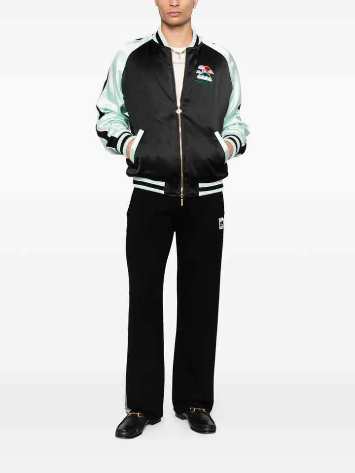 Casablanca Bomber jackets - Black | 2934070ec2d870a855fbe7f0ab7cf990ed0af939