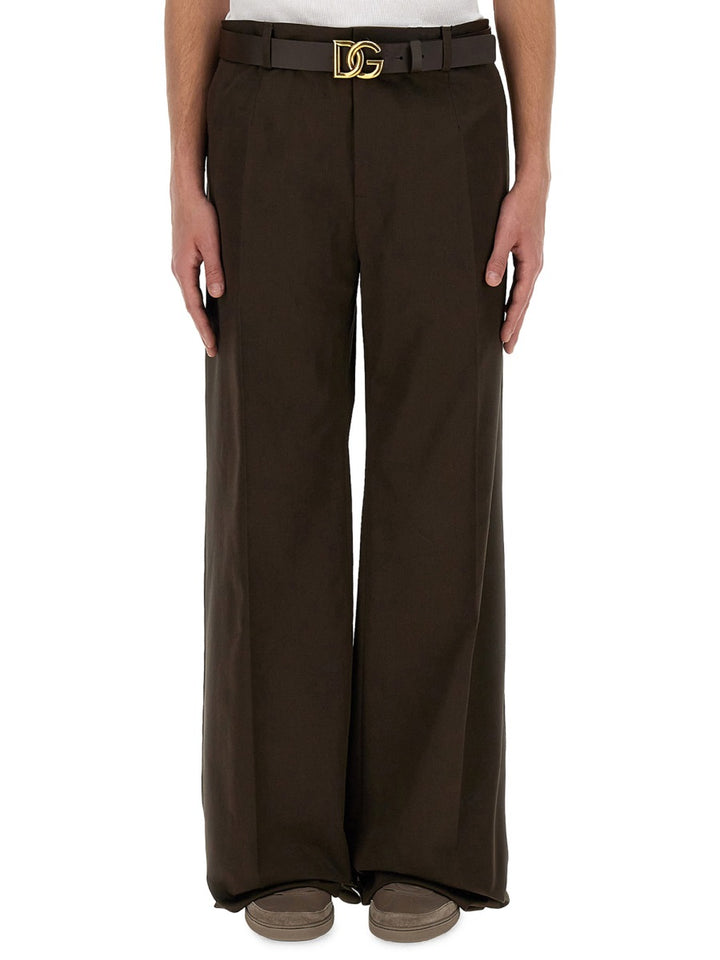 Dolce & Gabbana Pants - Brown | Wanan Luxury