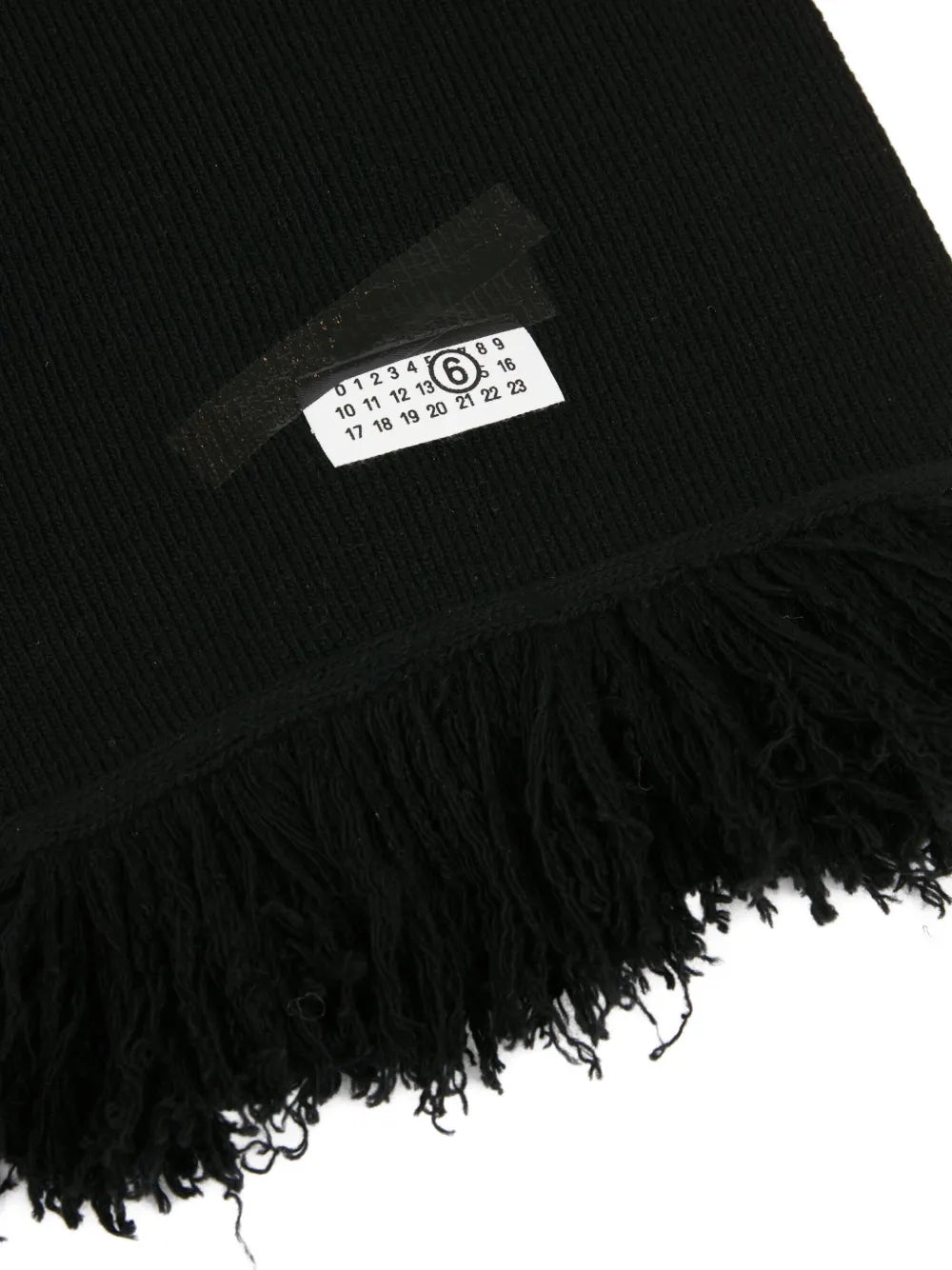 Mm6 Maison Margiela SCARF - Black | 209dc2c697e5616c92ed5aa74913f186704c0892