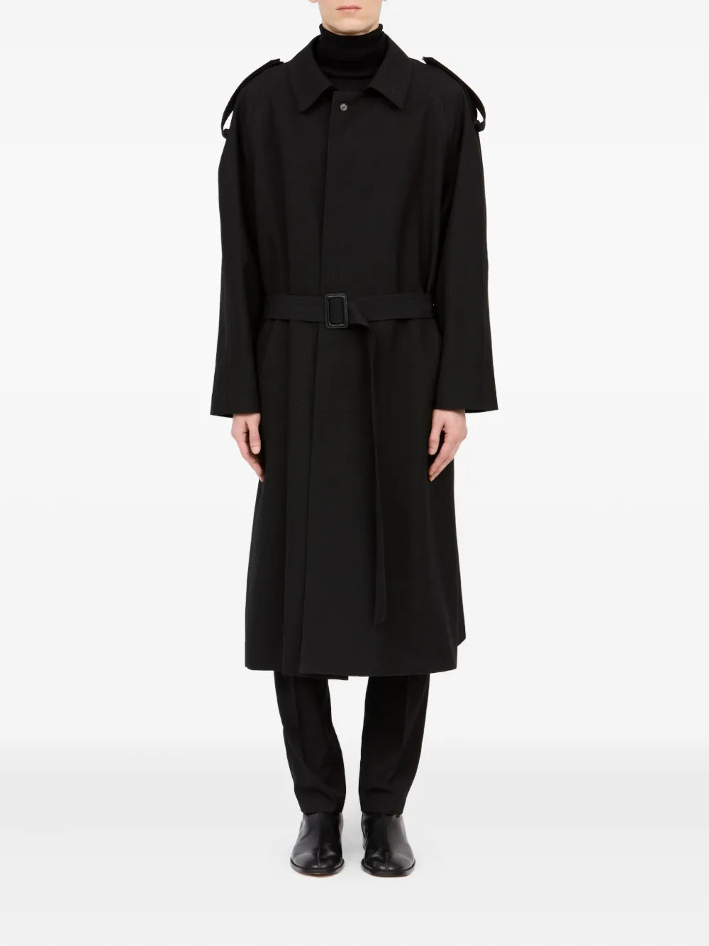 Mm6 Maison Margiela COAT - Black | b19a93d6f493afb84e6b9ec8b72986aacfe65393