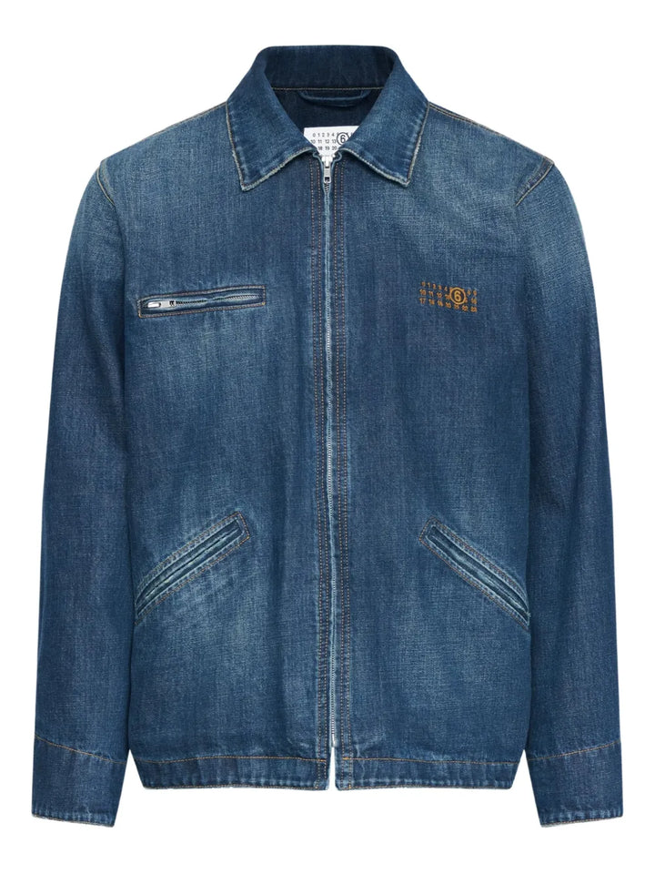 Mm6 Maison Margiela JACKET - Blue | 088d578f669f8ce344e94f7be1a5ee36b23d614d
