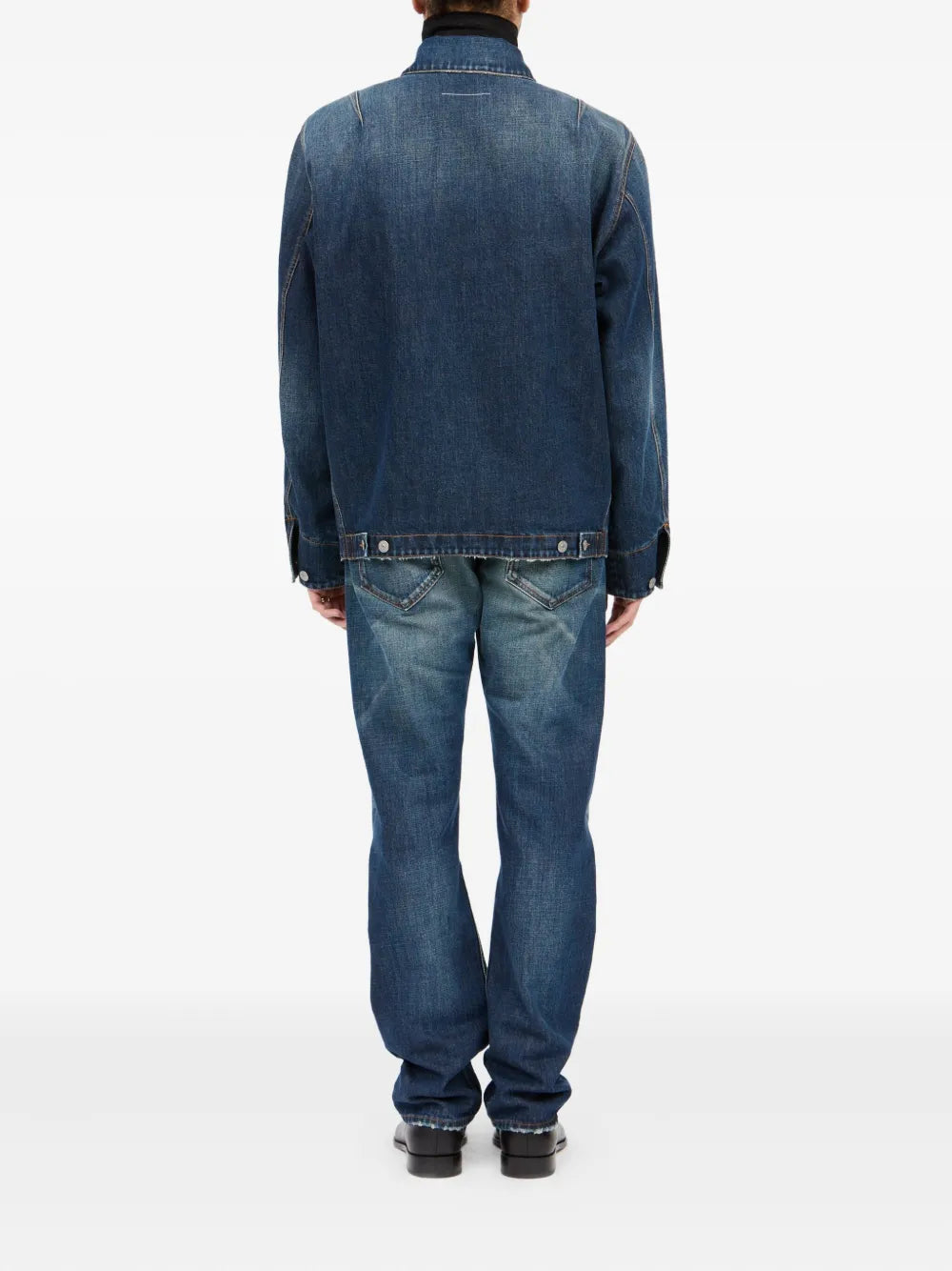 Mm6 Maison Margiela JACKET - Blue | afe3ffd671557ce9763754f74cbcf127a09ac7a0