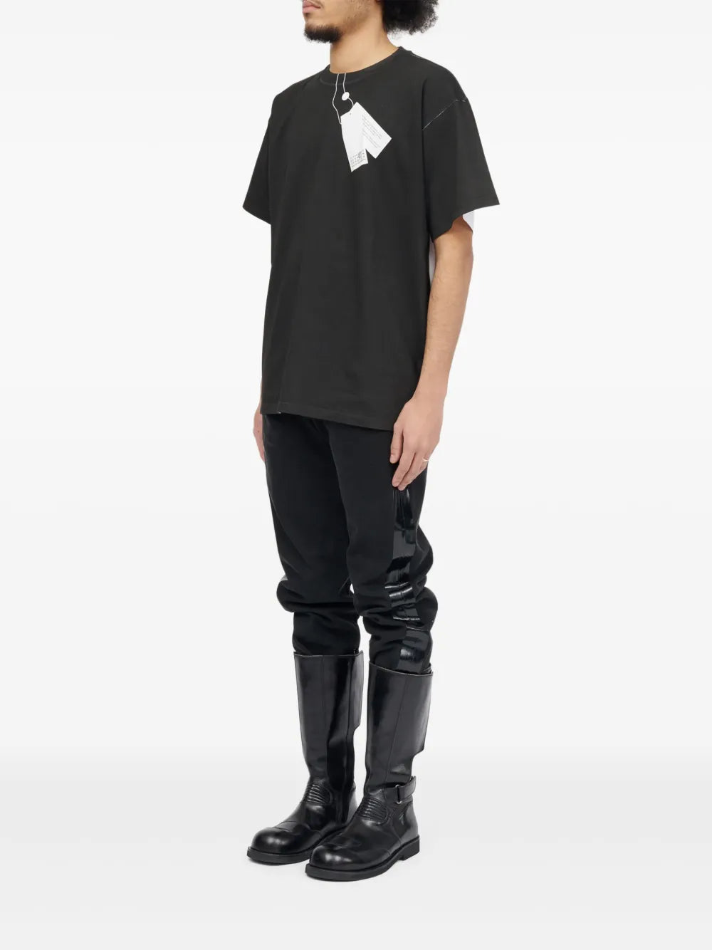 Mm6 Maison Margiela TSHIRT - Black | 12596c2dbd5aad84ba16d9d7089395599b7ba35c