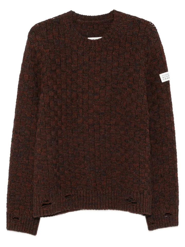 Mm6 Maison Margiela SWEATSHIRT - Brown | fe433c9160c0b1a5ce94f76eacae003980a94b9d