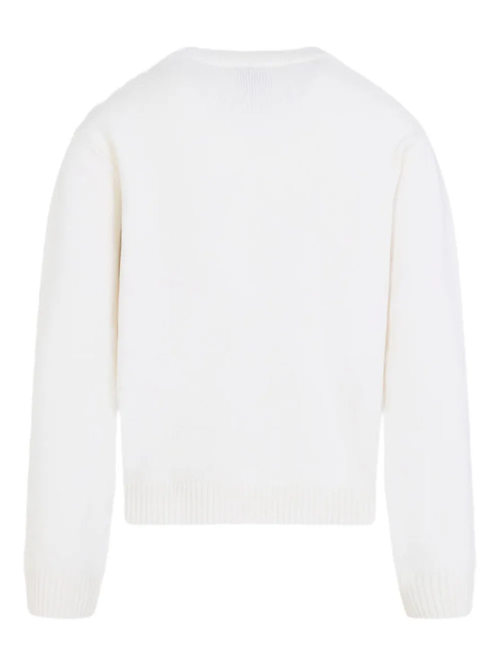 Casablanca SWEATER - White | 536664ee4f7b98a6765760faef3f3840898d561c