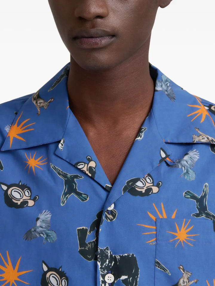 Marni SHIRT - Blue | e6392cba56ae989bf3fa6f841cfbe910024b4444