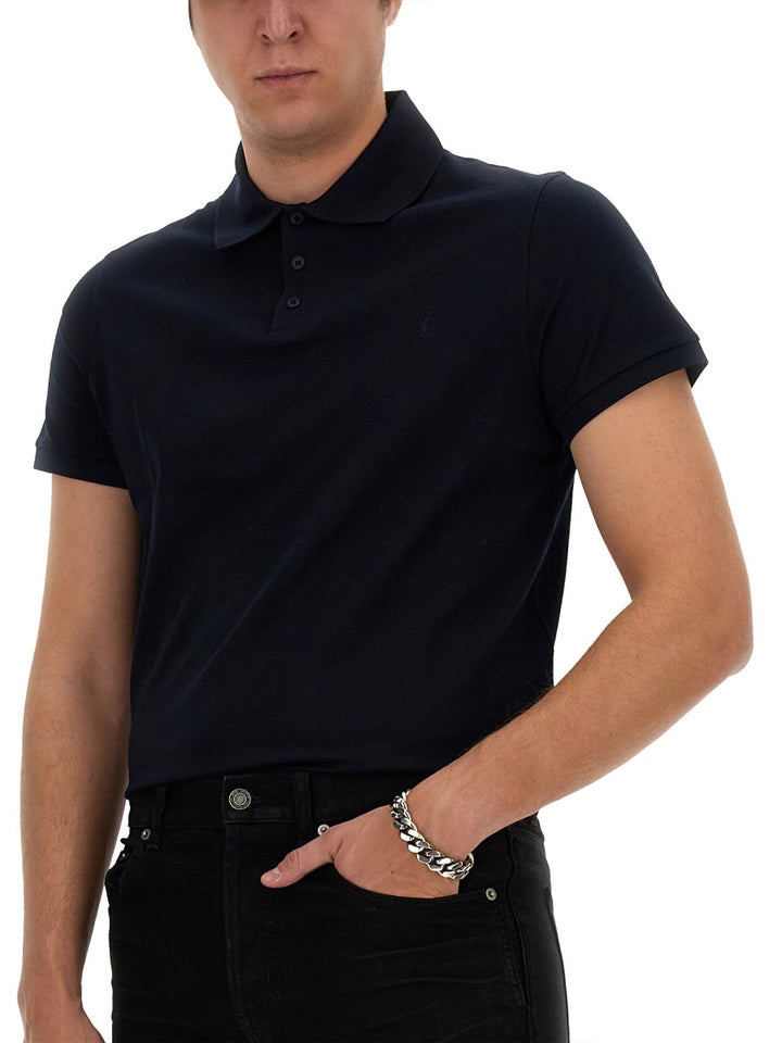 Saint Laurent Polo - Blue | Wanan Luxury