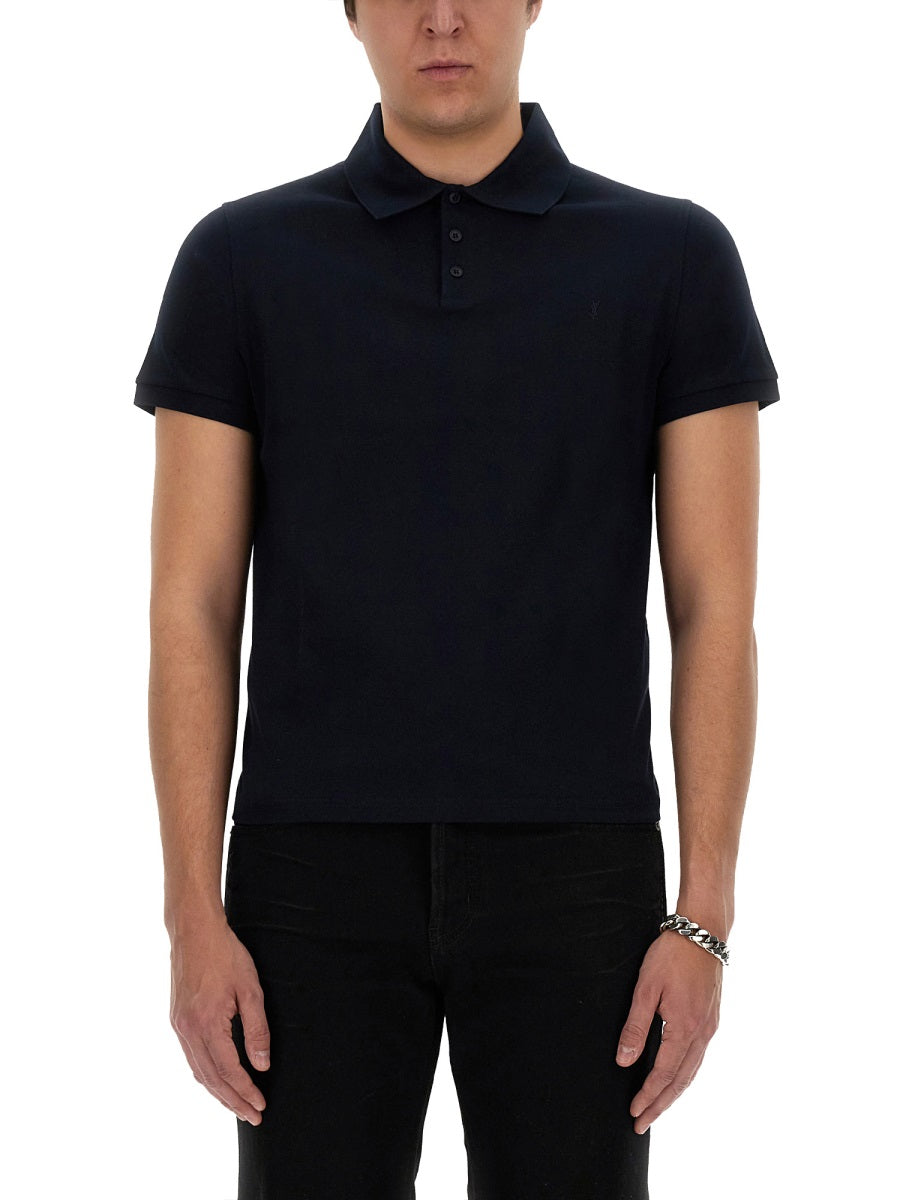 Saint Laurent Polo - Blue | Wanan Luxury