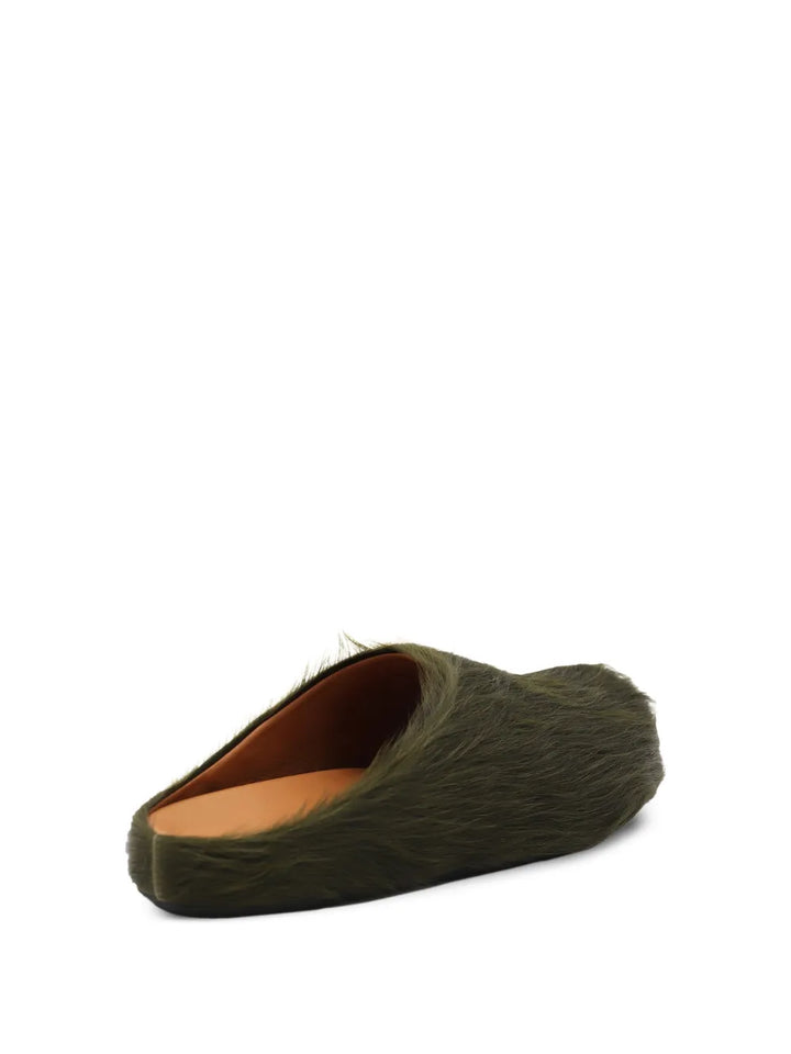 Marni Slippers - Green | 5e0183c352c36bc8665961b8b4bb2e0b4d8a707a