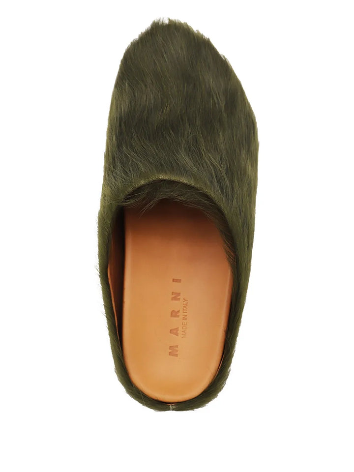 Marni Slippers - Green | dd2b40d15000b3b6adf73ef1119a8c3db5dbb636