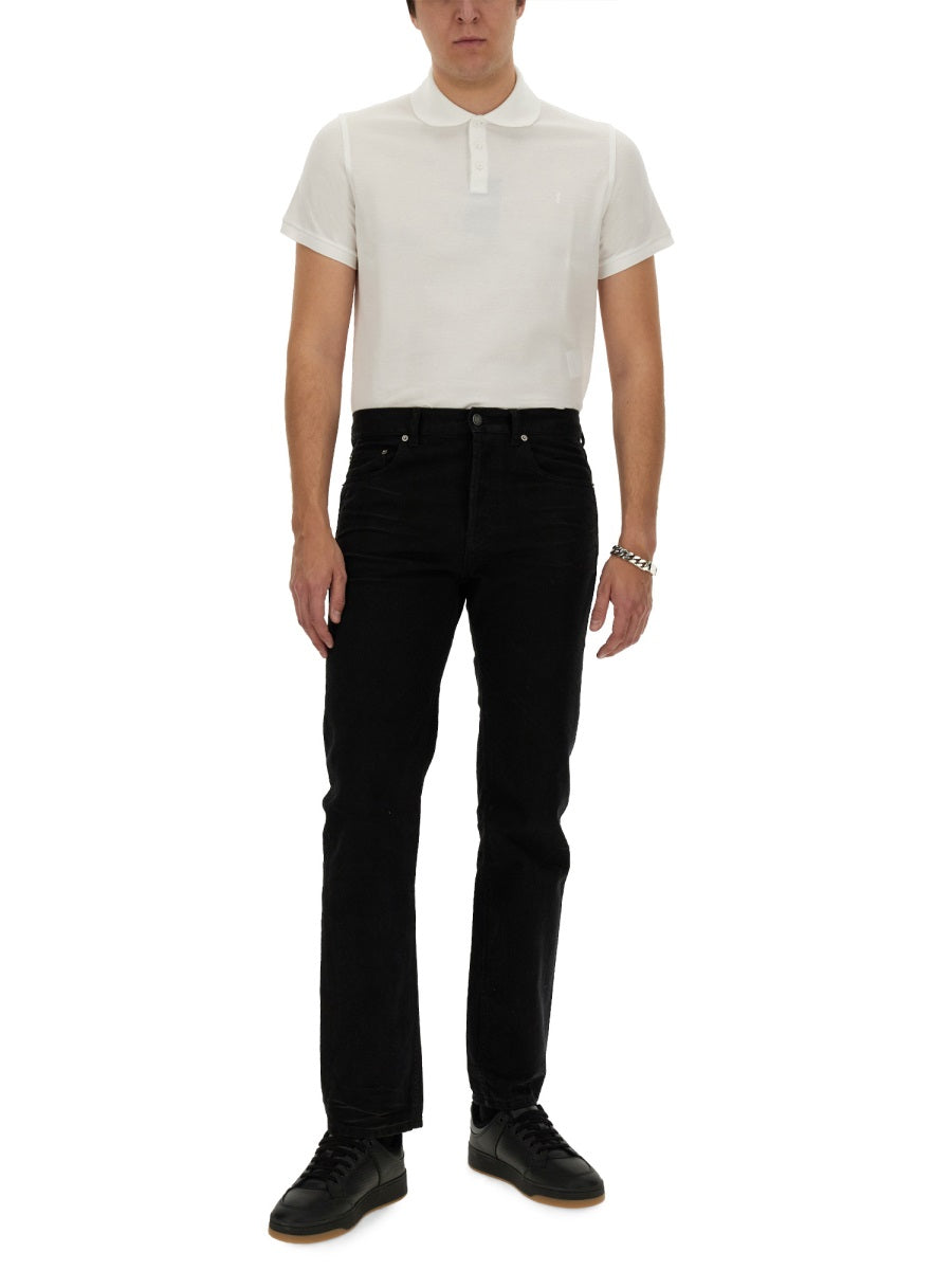 Saint Laurent Polo - White | 53e93677555b38d1ec7731b551957527f1a82f0d
