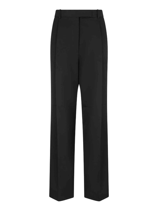 Pleated Wool Trousers