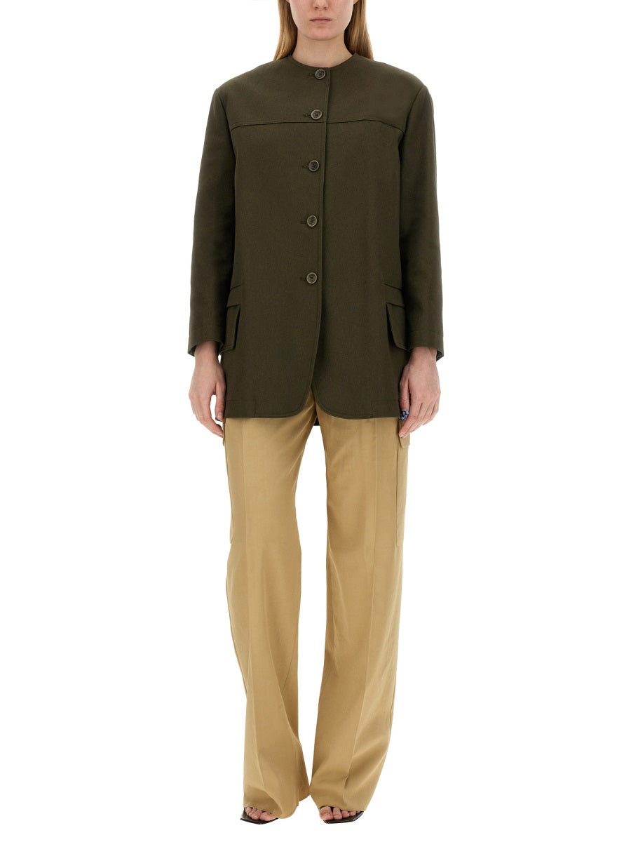 Max Mara Jackets - Military Green | 703f0fca62033b42490d3f429936d21462e1c8ef