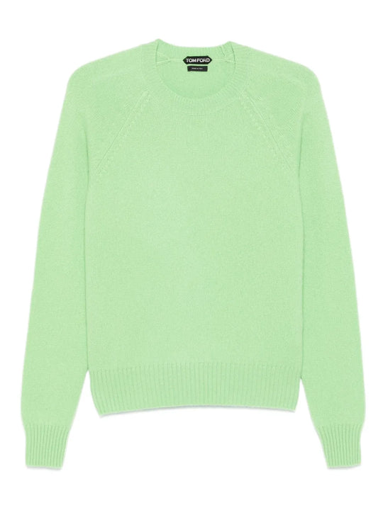 Crewneck Sweater With Raglan Sleeves
