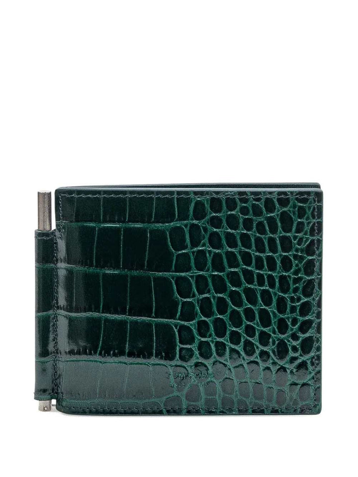 Tom Ford WALLET - Green | 7b2e31f82ff0719071d8b618a249a94dbce6a3a0