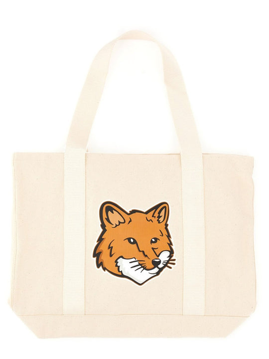 Fox Head Print Bag
