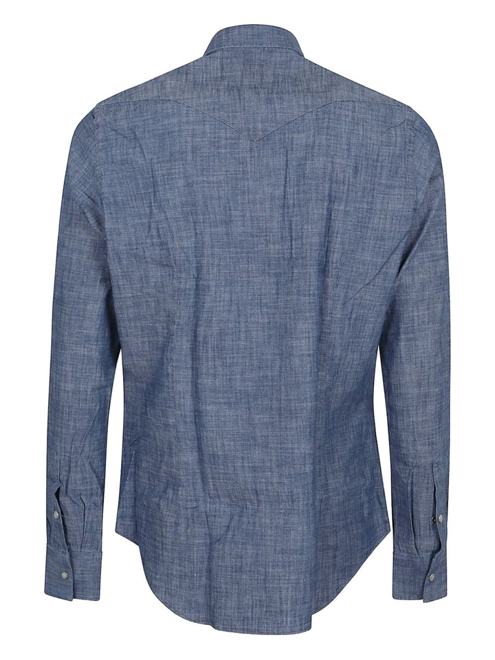 Eleventy SHIRT - Blue | 7447604f3f12be49efae2301134e652eb8ab135a