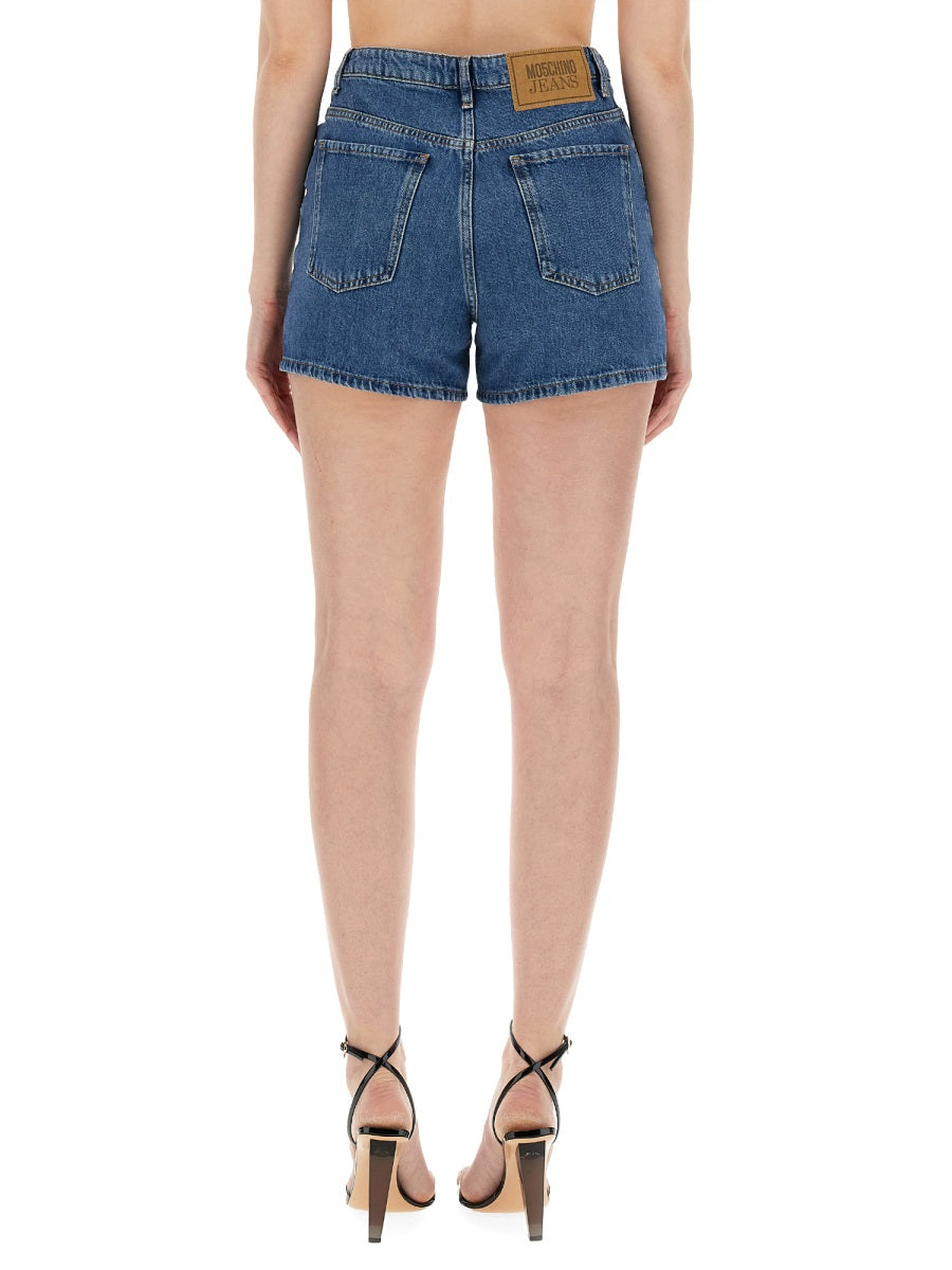 Moschino Jeans Shorts - Blue | Wanan Luxury