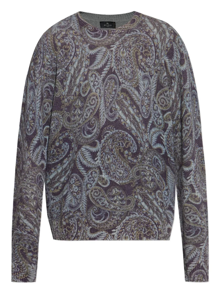 Etro SWEATER - Grey | 6a764b8647193bc7441053bd1ee759d0ed6c27c8