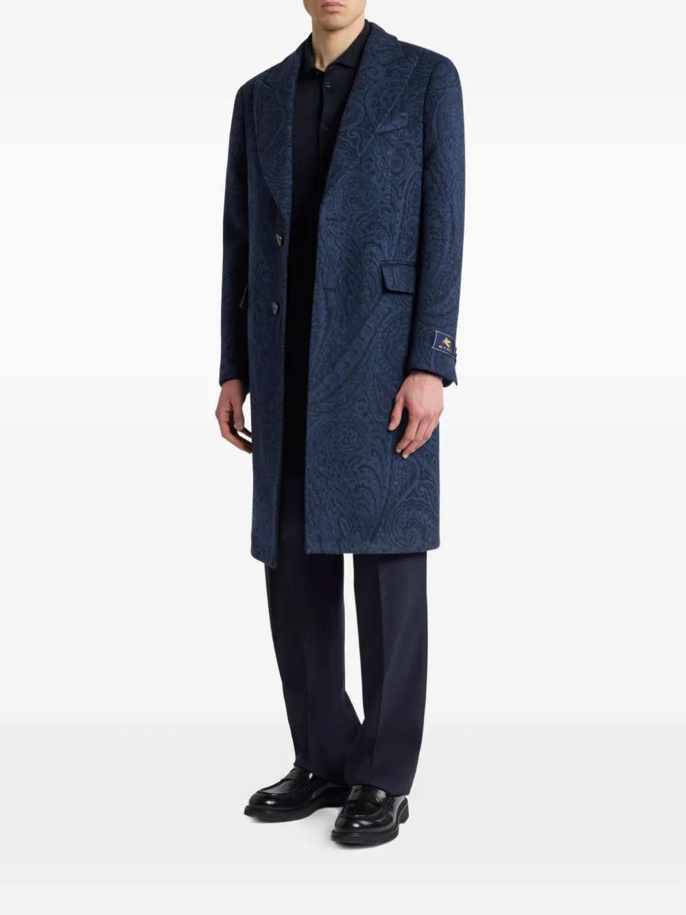 Etro COAT - Blue | b80acf72063c8b1ee2486e93cbb1955d5db3a213