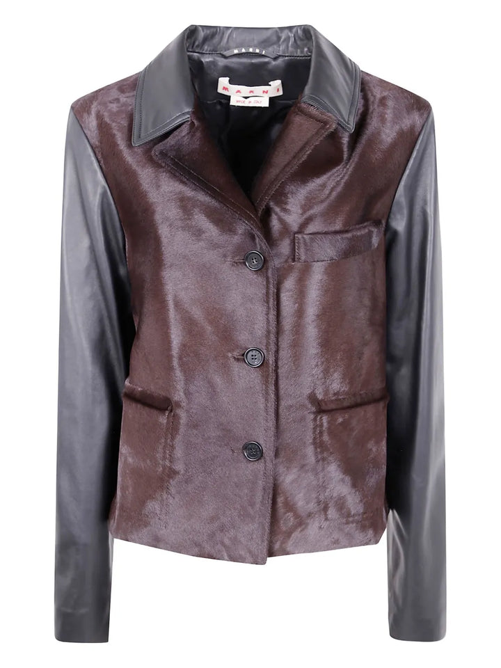 Marni JACKET - Brown | 98163a2bb646fbdcfc5e81e8e4798a6003a340e0