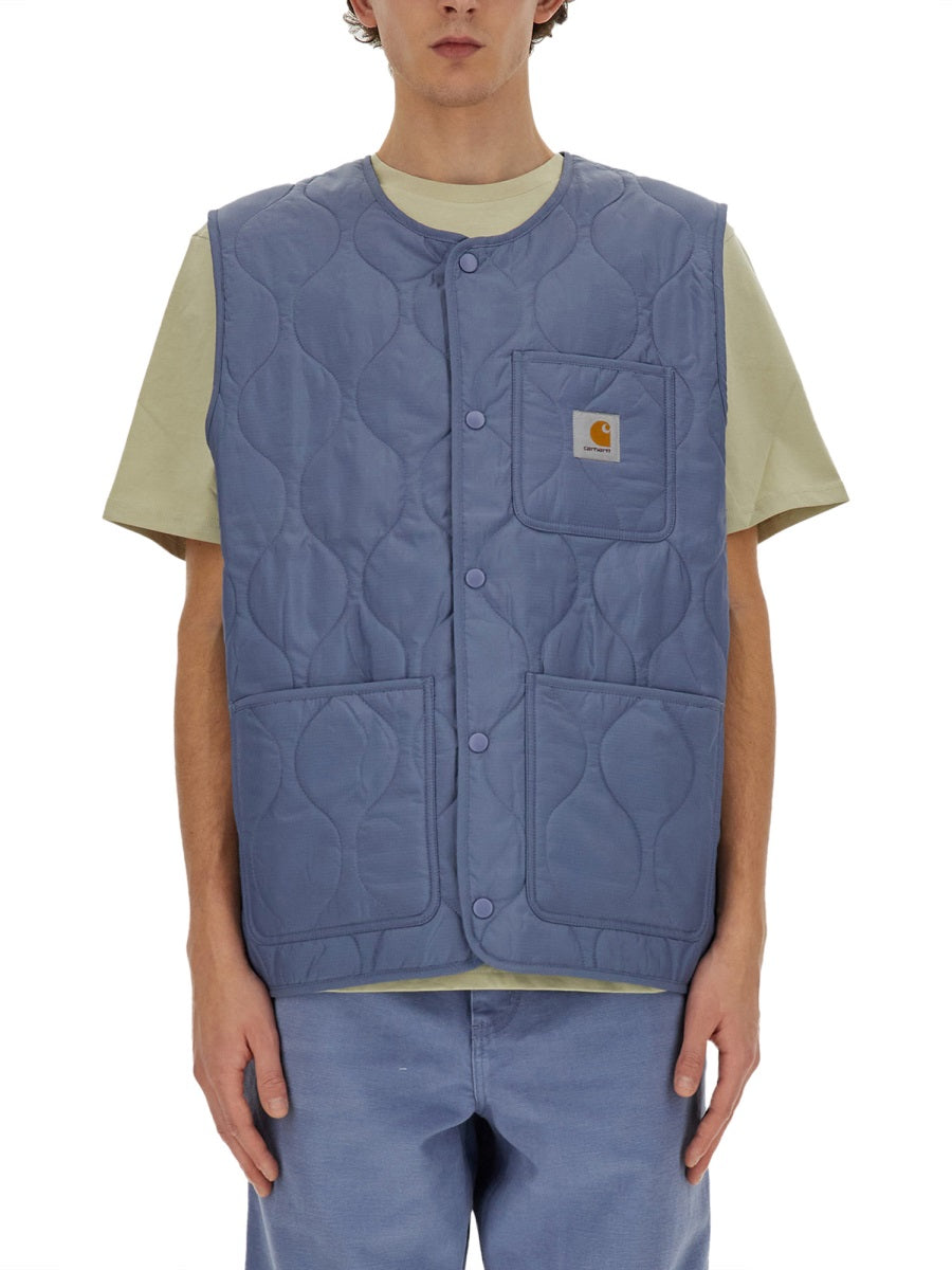 Carhartt Wip Gilet - Blue | Wanan Luxury
