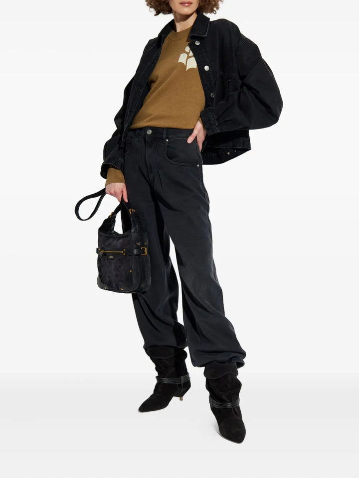 Marant ÉToile Round neck - Brown | bb293432b198ec8c4f77f6bb0ab85178246f3c96