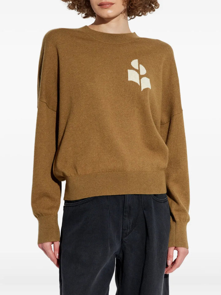 Marant ÉToile Round neck - Brown | 0b597e266dc7e94409d148ee8cb74f92bb7b442f