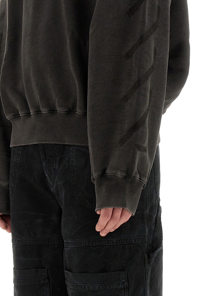 Off-White Sweatshirts - Grey | Wanan Luxury