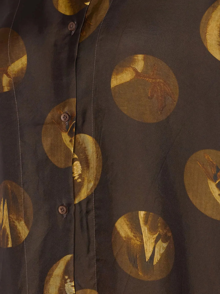 Uma Wang TOP - Brown | 62a3fa9d1bc604fd3363b455e2e3611e54bda78e